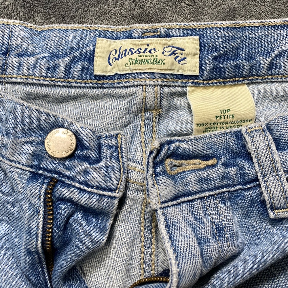 ST. JOHN’S BAY Women’s Jean Shorts sz 10P